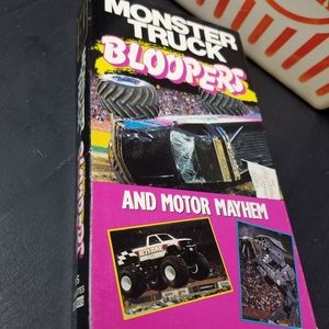 Monster Truck Bloopers 90s Vintage VHS